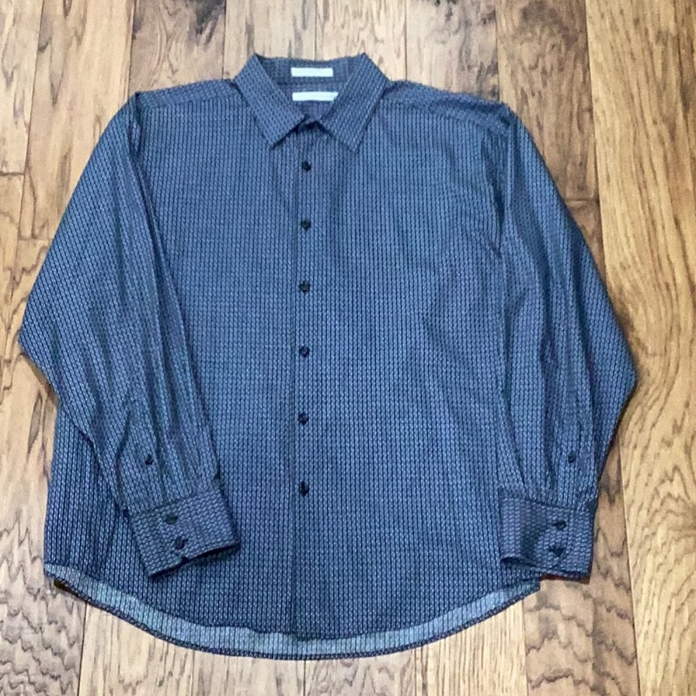 Geoffrey Beene Mens button down long sleeve XL shirt